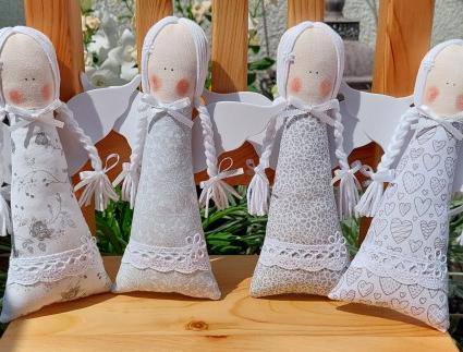 Cylindr na auto zdob. tm.modrá/bílá