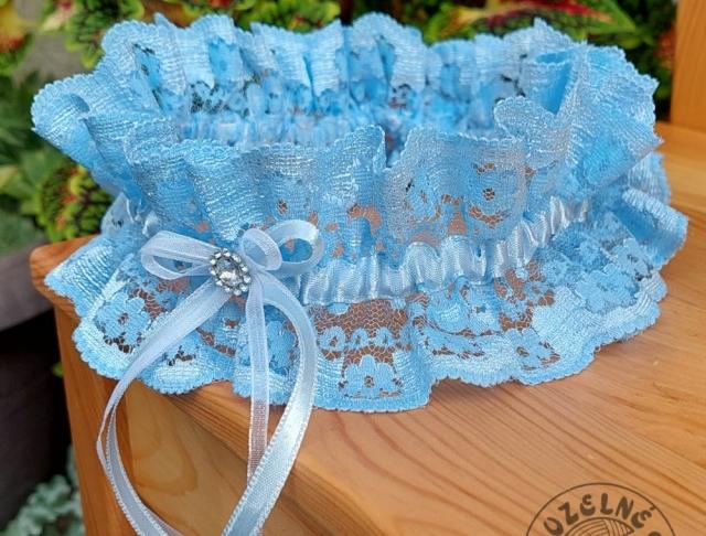 Cylindr na auto zdob. tm.modrá/bílá