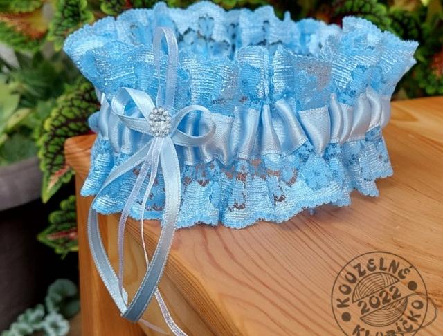 Cylindr na auto zdob. tm.modrá/bílá