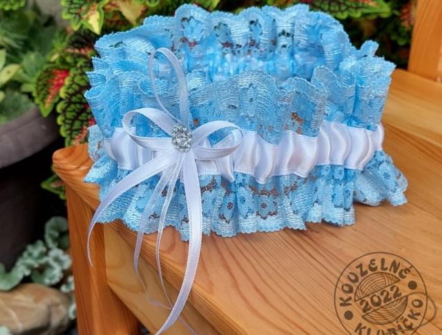 Cylindr na auto zdob. tm.modrá/bílá