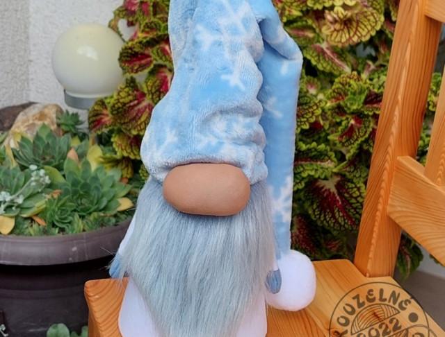 Cylindr na auto zdob. tm.modrá/bílá