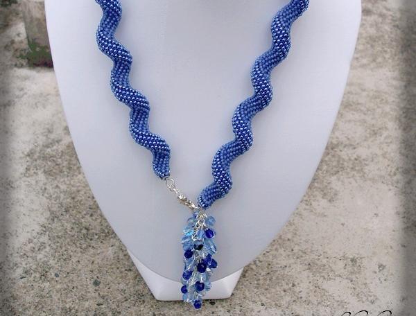 Růžové kvítí - náušnice