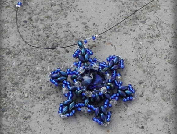 Růžové kvítí - náušnice