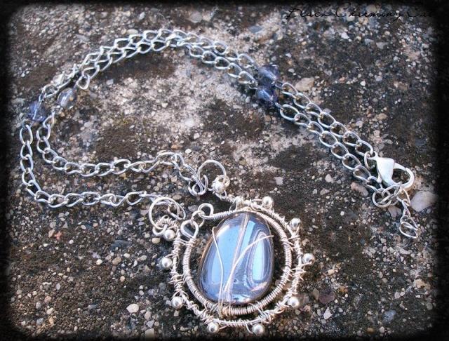 Růžové kvítí - náušnice