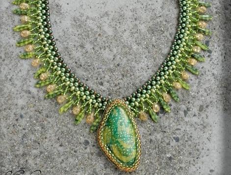 Růžové kvítí - náušnice