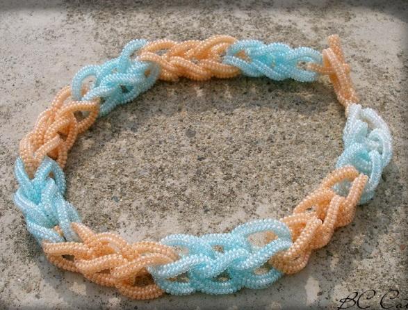 Růžové kvítí - náušnice