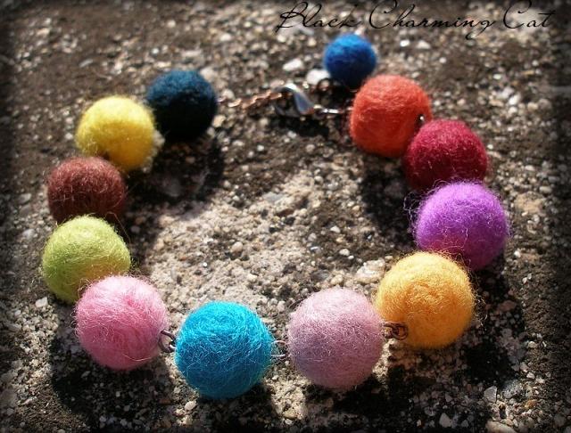 Růžové kvítí - náušnice