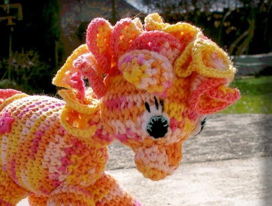 Růžové kvítí - náušnice