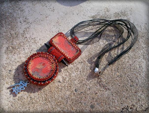 Růžové kvítí - náušnice