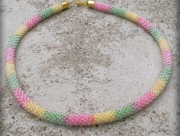 Růžové kvítí - náušnice