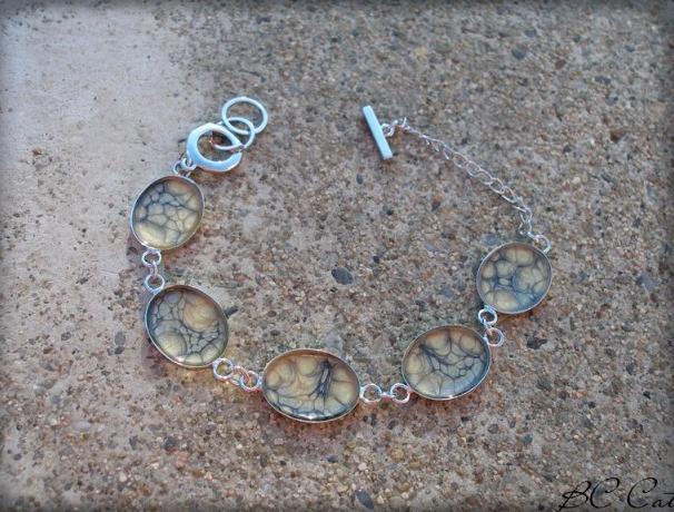 Růžové kvítí - náušnice