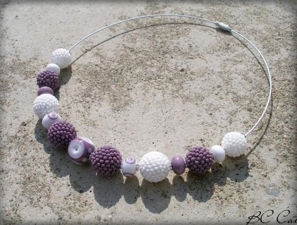 Růžové kvítí - náušnice