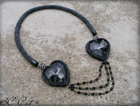 Růžové kvítí - náušnice