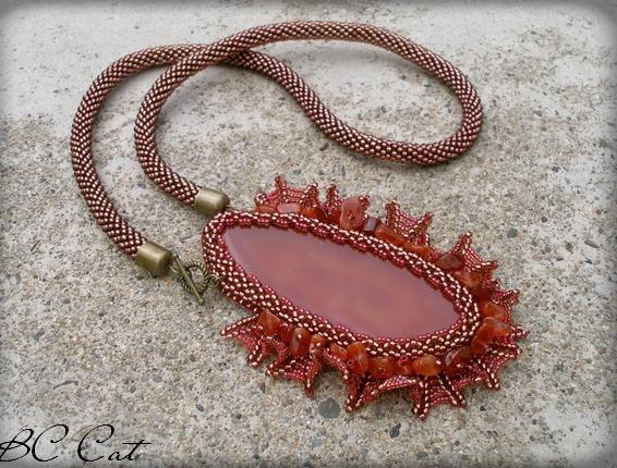 Růžové kvítí - náušnice