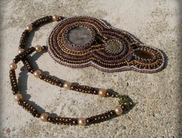 Růžové kvítí - náušnice