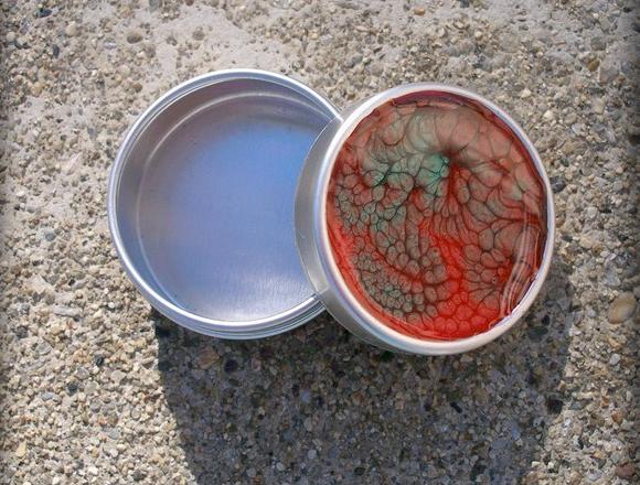 Růžové kvítí - náušnice