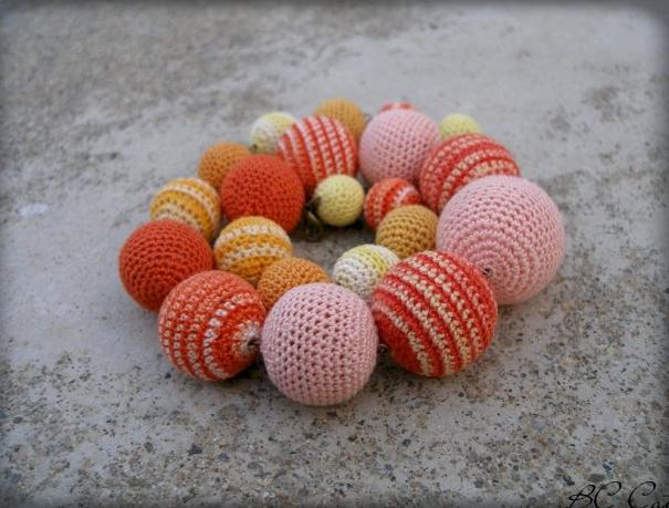 Růžové kvítí - náušnice