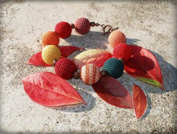 Růžové kvítí - náušnice