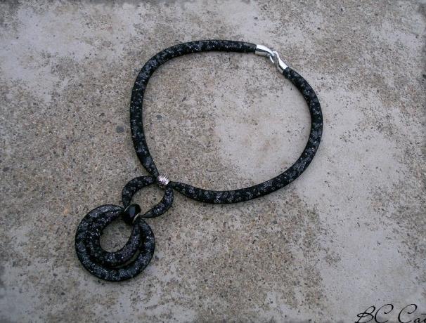 Růžové kvítí - náušnice