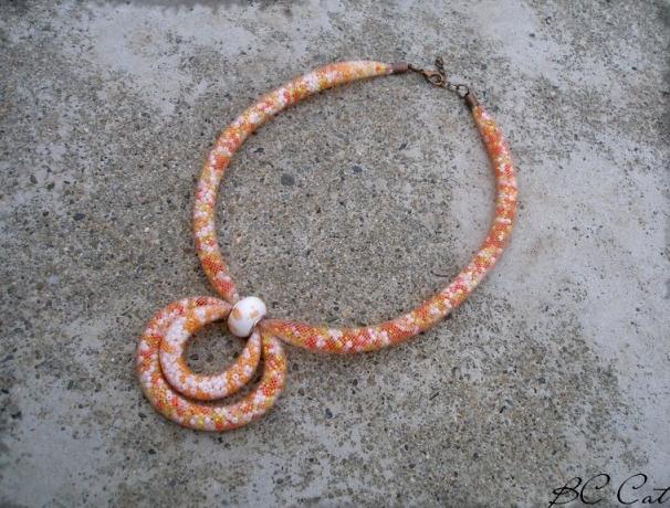 Růžové kvítí - náušnice