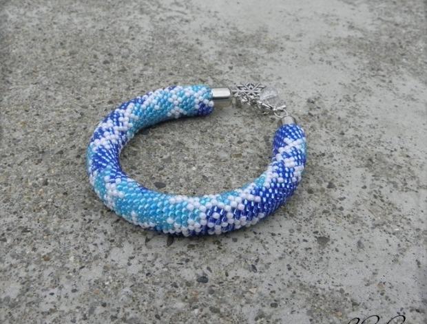 Růžové kvítí - náušnice