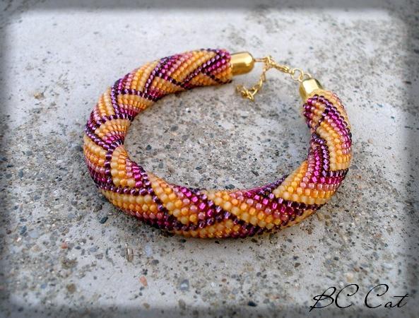 Růžové kvítí - náušnice