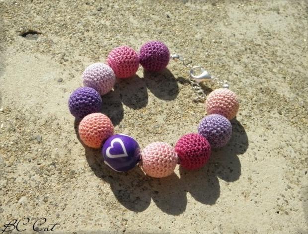 Růžové kvítí - náušnice