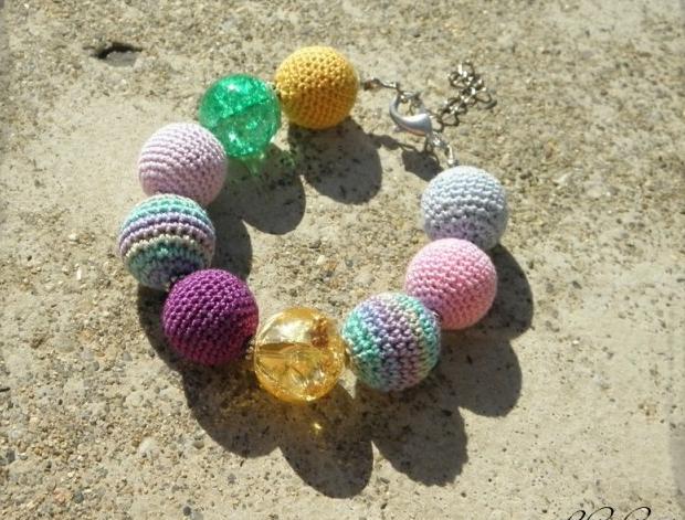 Růžové kvítí - náušnice