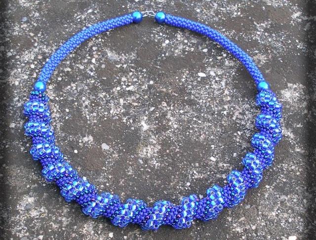 Růžové kvítí - náušnice