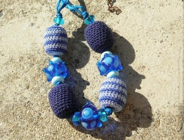 Růžové kvítí - náušnice