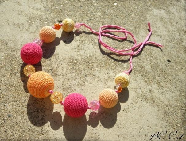 Růžové kvítí - náušnice