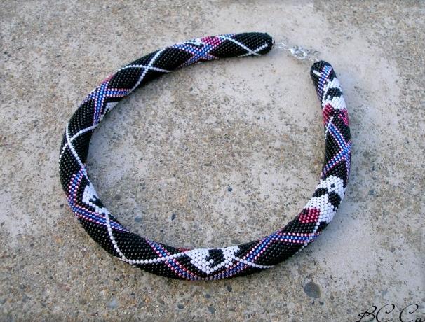 Růžové kvítí - náušnice