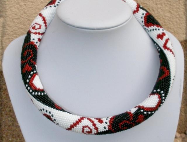 Růžové kvítí - náušnice