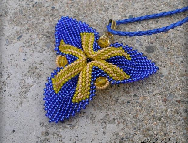 Růžové kvítí - náušnice