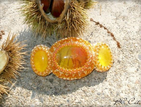 Růžové kvítí - náušnice