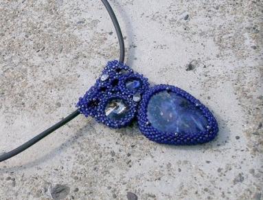 Růžové kvítí - náušnice