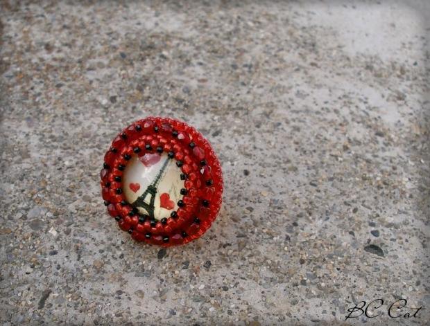 Růžové kvítí - náušnice