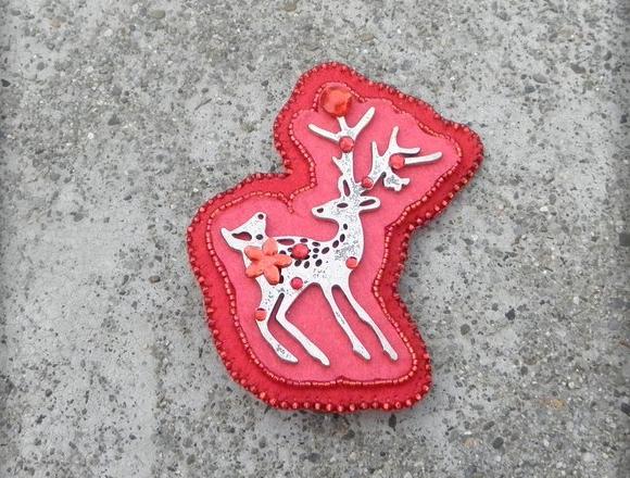 Růžové kvítí - náušnice