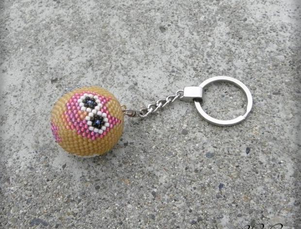 Růžové kvítí - náušnice