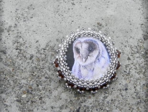 Růžové kvítí - náušnice