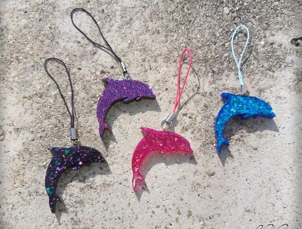 Růžové kvítí - náušnice