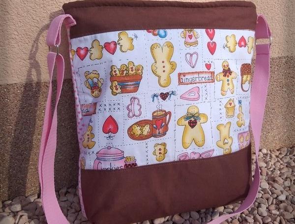 Růžové kvítí - náušnice