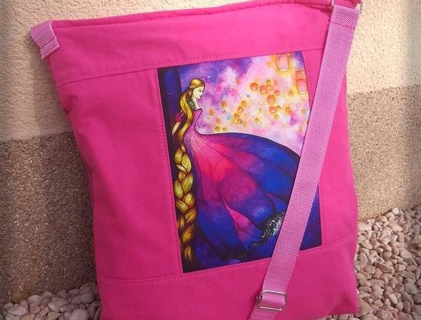 Růžové kvítí - náušnice