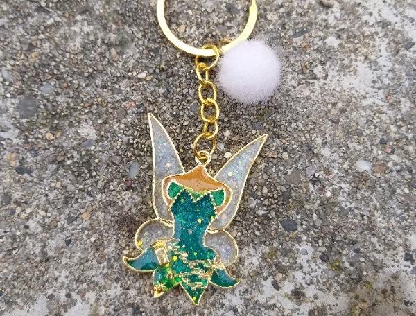 Růžové kvítí - náušnice