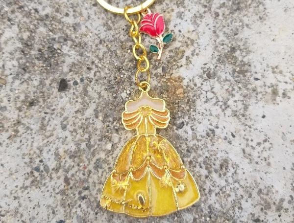 Růžové kvítí - náušnice