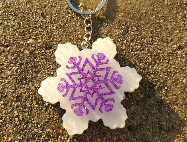 Růžové kvítí - náušnice