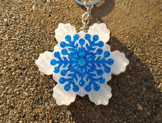 Růžové kvítí - náušnice