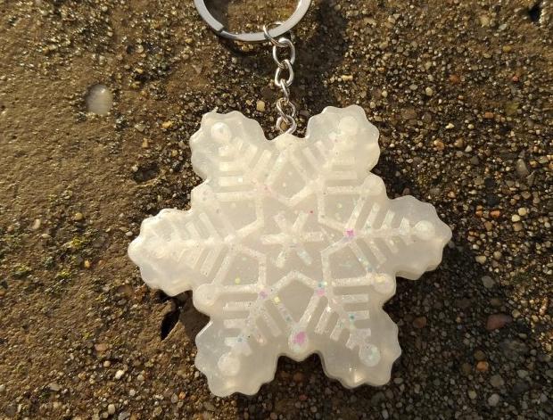 Růžové kvítí - náušnice