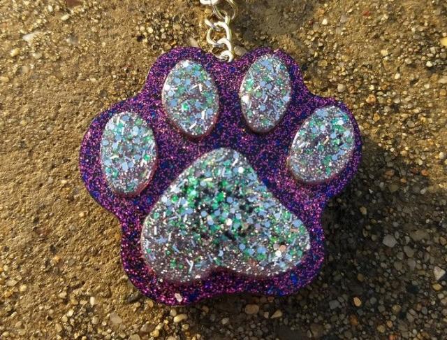 Růžové kvítí - náušnice