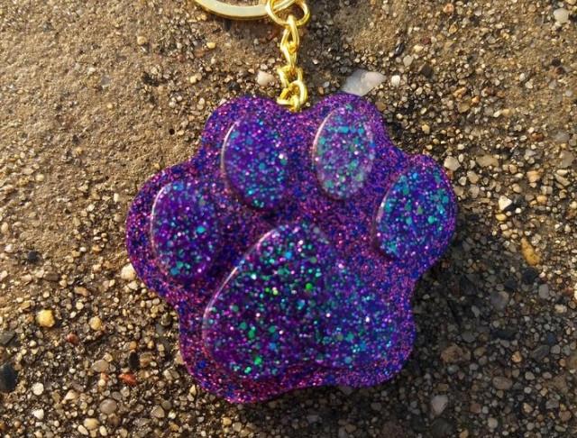 Růžové kvítí - náušnice